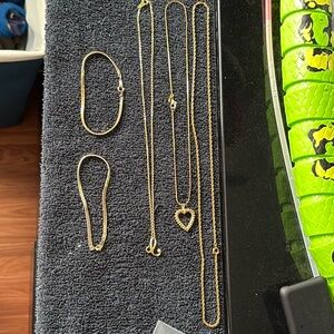 Elegant Gold Jewelry Set